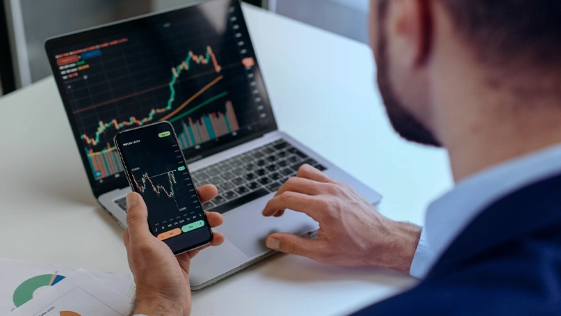 Mond Sabril KI-Handelsdashboard